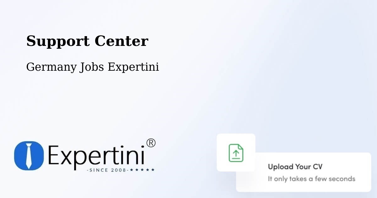 Support Services – Kirchroth - Germany Jobs Expertini